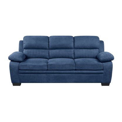Homelegance Holleman Blue Textured Sectional Sofa Set 9333BU-2