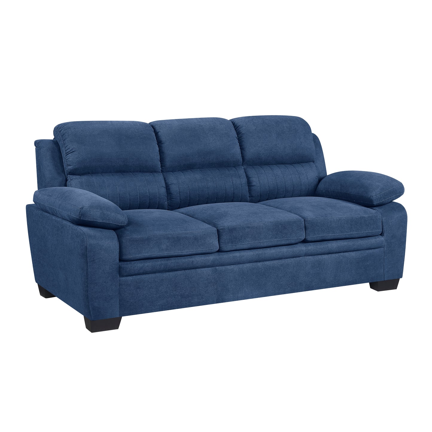 Homelegance Holleman Blue Textured Sectional Sofa Set 9333BU-2