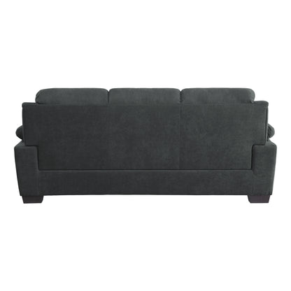 Homelegance Holleman Dark Gray Sectional Sofa Plush Comfort and Modern Design 9333DG-3