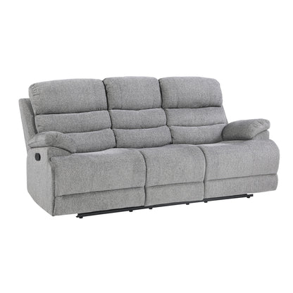 Homelegance Sherbrook Smoke Chenille Sectional Sofa 9422FS-3