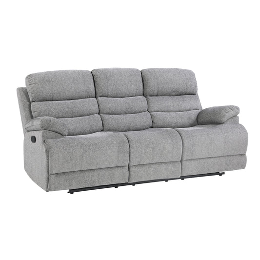 Homelegance Sherbrook Smoke Chenille Sectional Sofa 9422FS-3