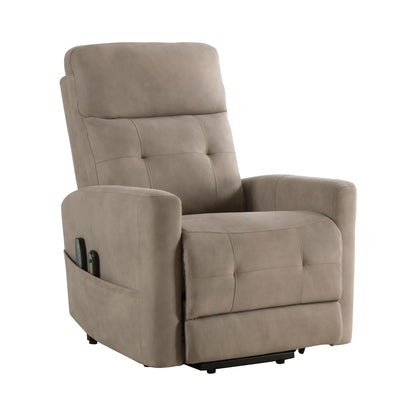Homelegance Lift Chairs Power Lift Chair in Brown 9425BR-1LT