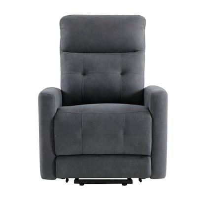 Homelegance Lift Chairs Power Lift Chair in Dark Gray 9425DG-1LT