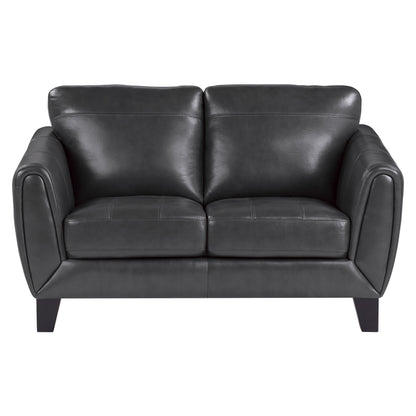 Homelegance Spivey Dark Gray Loveseat 9460DG-2