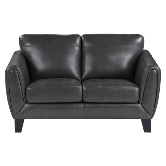 Homelegance Spivey Dark Gray Loveseat 9460DG-2