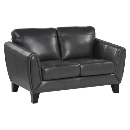 Homelegance Spivey Dark Gray Loveseat 9460DG-2