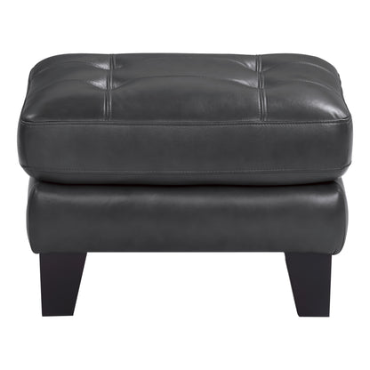 Homelegance Spivey Dark Gray Tufted Ottoman Bench 9460DG-4