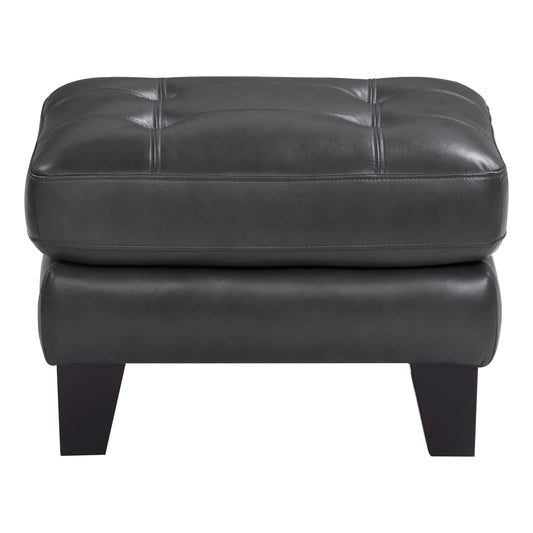 Homelegance Spivey Dark Gray Tufted Ottoman Bench 9460DG-4