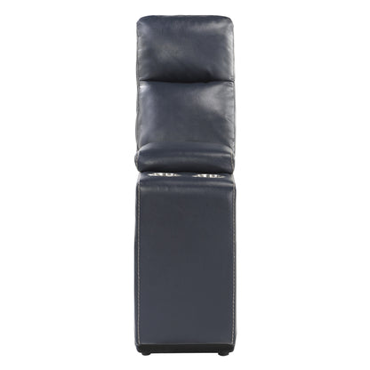 Homelegance Avenue Sectional Sofa in Navy Blue 9469NVB-6LRRC