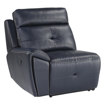Homelegance Avenue Sectional Sofa in Navy Blue 9469NVB-6LRRC