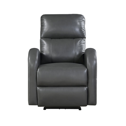 Homelegance Wiley Reclining Chair Power Recliner in Gray 9478GRY-1PW