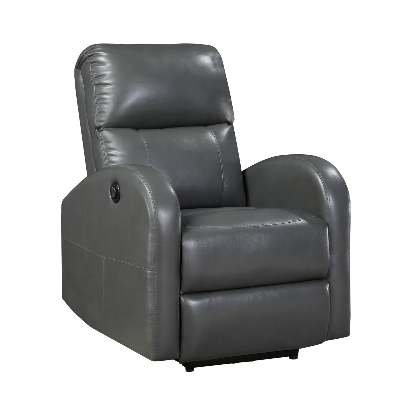 Homelegance Wiley Reclining Chair Power Recliner in Gray 9478GRY-1PW