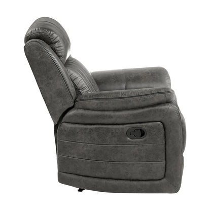 Homelegance Centeroak Reclining Chair in Brownish Gray 9479BRG-1