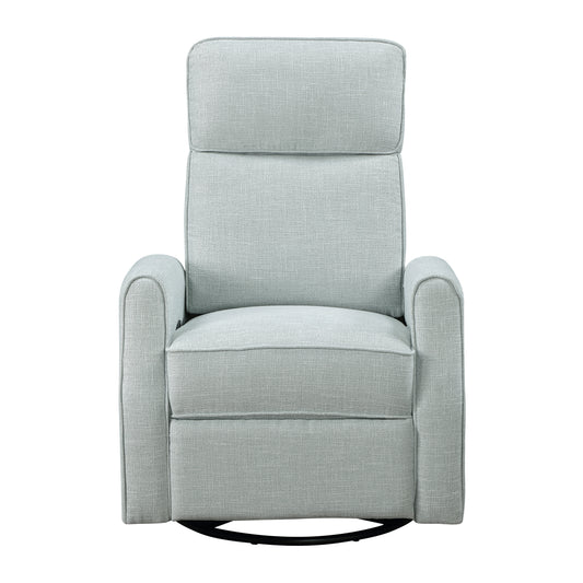 Homelegance Sea Glass Swivel Glider Reclining Chair 9502SG-1