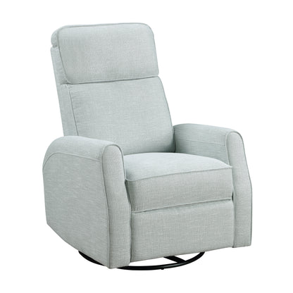 Homelegance Sea Glass Swivel Glider Reclining Chair 9502SG-1