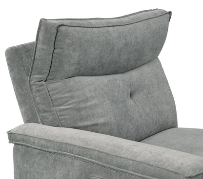 Homelegance Tesoro Sectional Sofa in Dark Gray 9509DG-6LRRRPWH