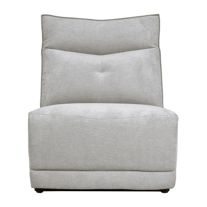 Homelegance Tesoro Sectional Sofa in Gray 9509MGY-6LRRRPWH