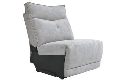 Homelegance Tesoro Sectional Sofa in Gray 9509MGY-6LRRR