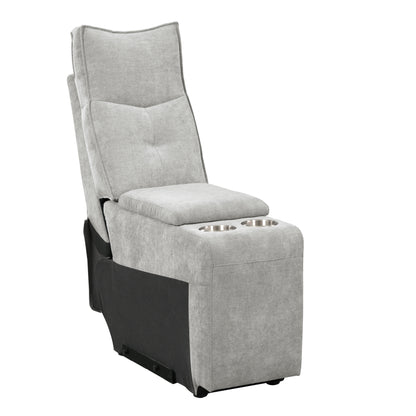Homelegance Tesoro Sectional Sofa in Gray 9509MGY-6LR5R