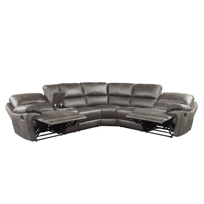 Homelegance Knoxville Sectional Sofa in 9510-SC Stylish Comfort Design