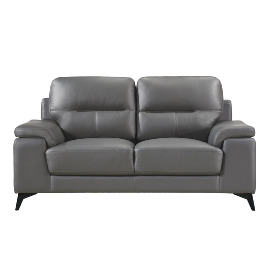 Homelegance Mischa Loveseat in Dark Gray 9514DGY-2