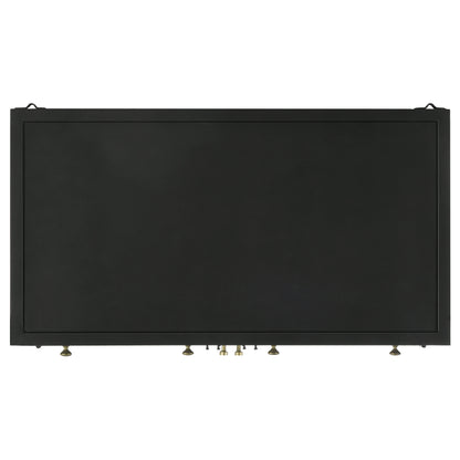 Sadler 2-drawer Metal Accent Storage Cabinet Matte Black