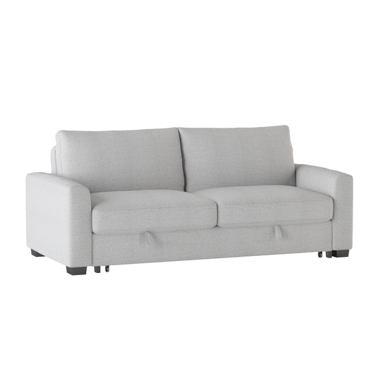 Homelegance Price Sectional Sofa Gray Fabric Convertible Sleeper 9525RF-3CL