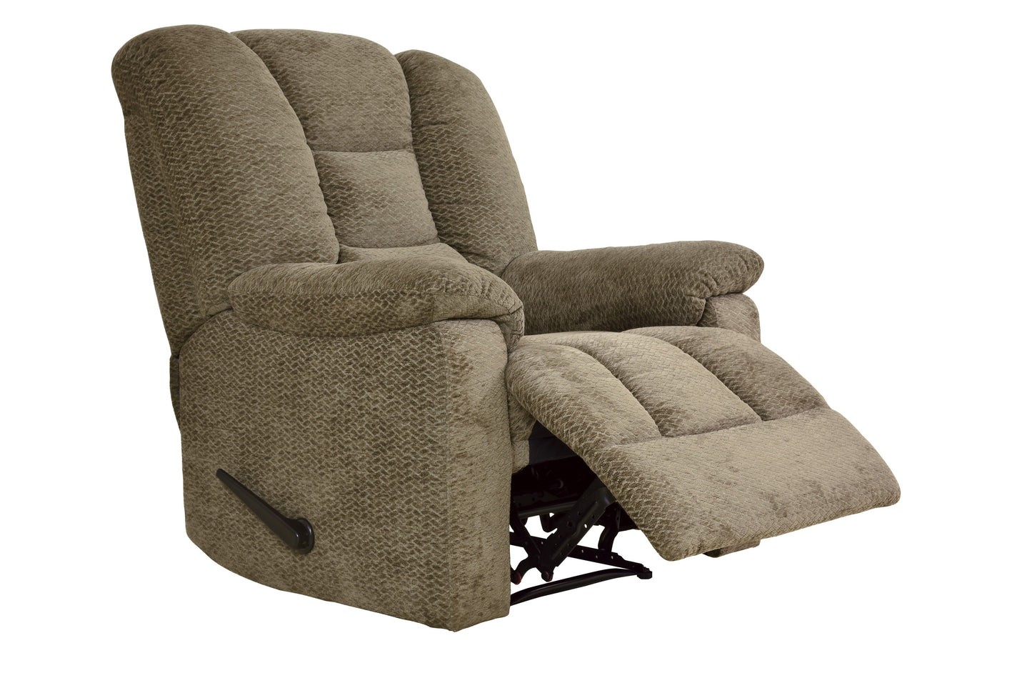 Homelegance Kaylene Reclining Chair in Brown Chenille Fabric 9533BR-1