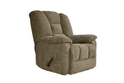 Homelegance Kaylene Reclining Chair in Brown Chenille Fabric 9533BR-1