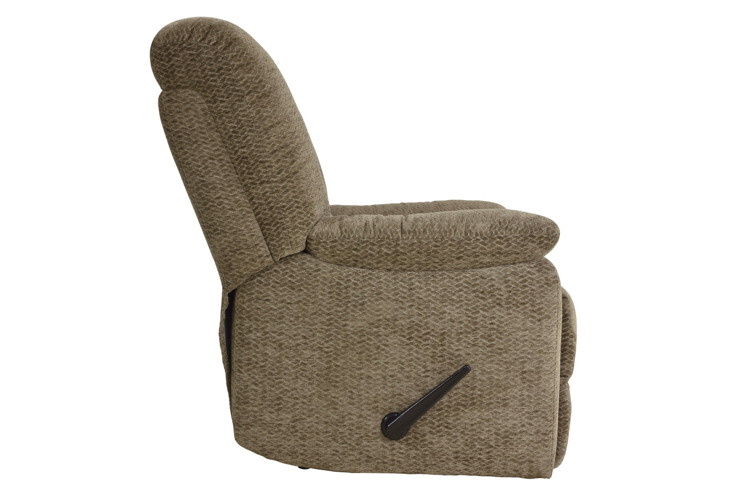 Homelegance Kaylene Reclining Chair in Brown Chenille Fabric 9533BR-1