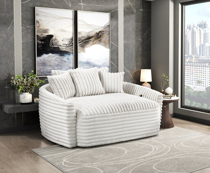 Homelegance Chaises Beige Upholstered Lounge Chair 9539BEG-5