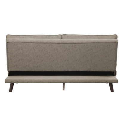 Homelegance Mackay Futton in Textured Brown Fabric 9560BR-3CL