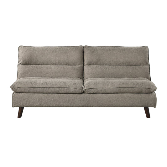 Homelegance Mackay Futton in Textured Brown Fabric 9560BR-3CL