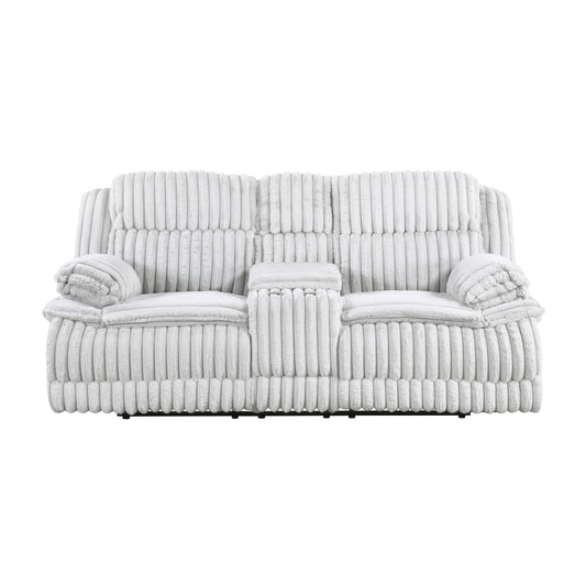 Homelegance Loveseat Reclining Gray 9577GY-2