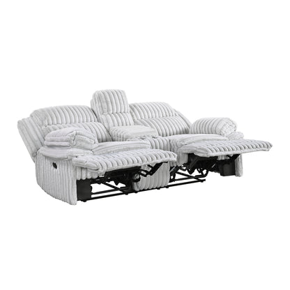 Homelegance Loveseat Reclining Gray 9577GY-2