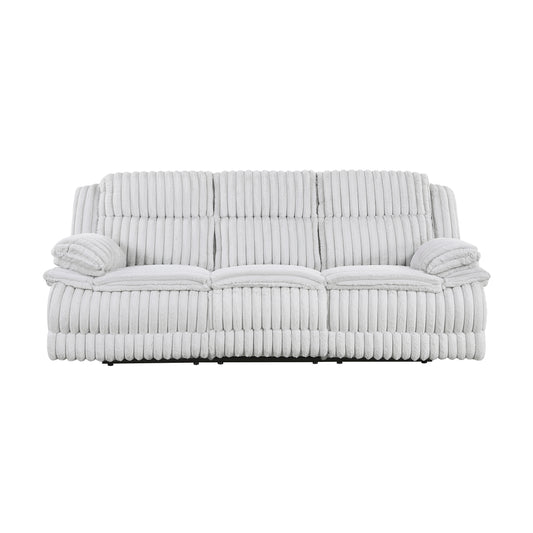 Homelegance Sofas Reclining Sofa Gray Fabric Comfort 9577GY-3
