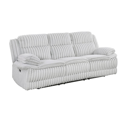 Homelegance Sofas Reclining Sofa Gray Fabric Comfort 9577GY-3
