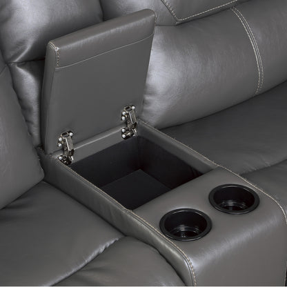Homelegance Dyersburg Sectional Sofa in Gray 9579GRY-6LCRRPW