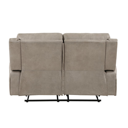 Homelegance Pagosa Brown Reclining Loveseat 9601BR-2