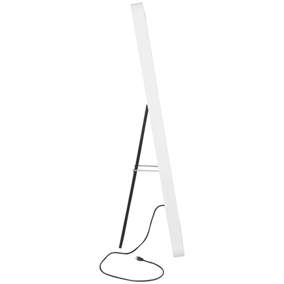 Glendora 32 x 71 Inch LED Standing Mirror BT Speakers Black