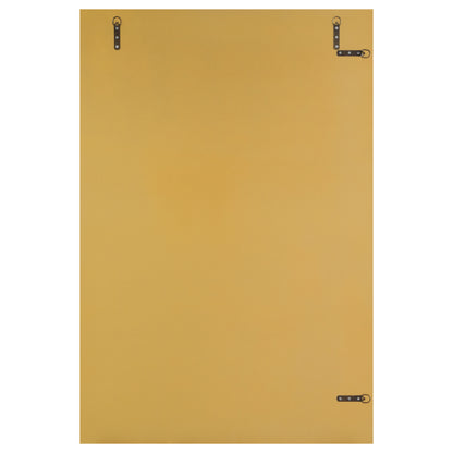 Kimberly 32 x 47 Inch Kintsugi Style Wall Mirror Gold