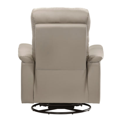 Homelegance Bristow Reclining Chair Swivel Glider in Latte 9620LTE-1