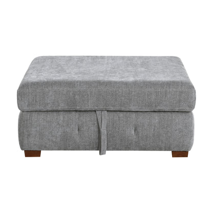 Homelegance Raife Sectional Sofa in Gray 9624GY-52LRC for Stylish Living