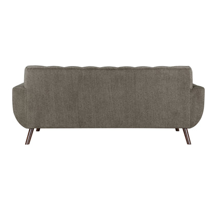 Homelegance Janne Sectional Sofa in Cafe-Hued Microfiber 9627CAF-3