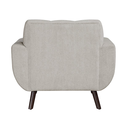 Homelegance Janne Accent Chair in Tan Textured Microfiber 9627TAN-1