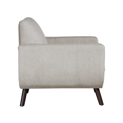 Homelegance Janne Accent Chair in Tan Textured Microfiber 9627TAN-1