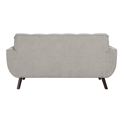 Homelegance Janne Loveseat in Tan Textured Microfiber 9627TAN-2