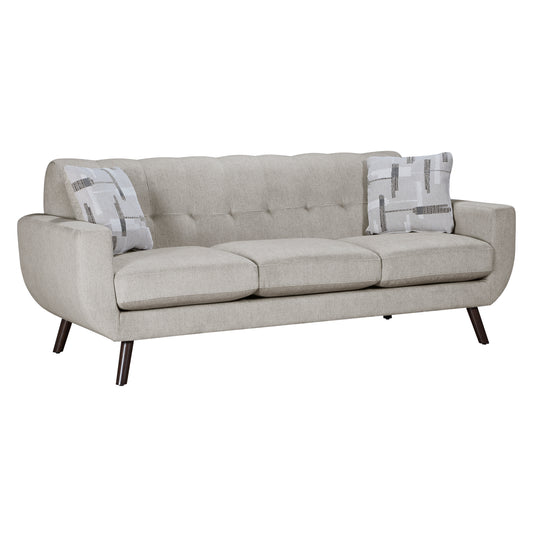 Homelegance Janne Sectional Sofa Tan Textured Microfiber 9627TAN-3
