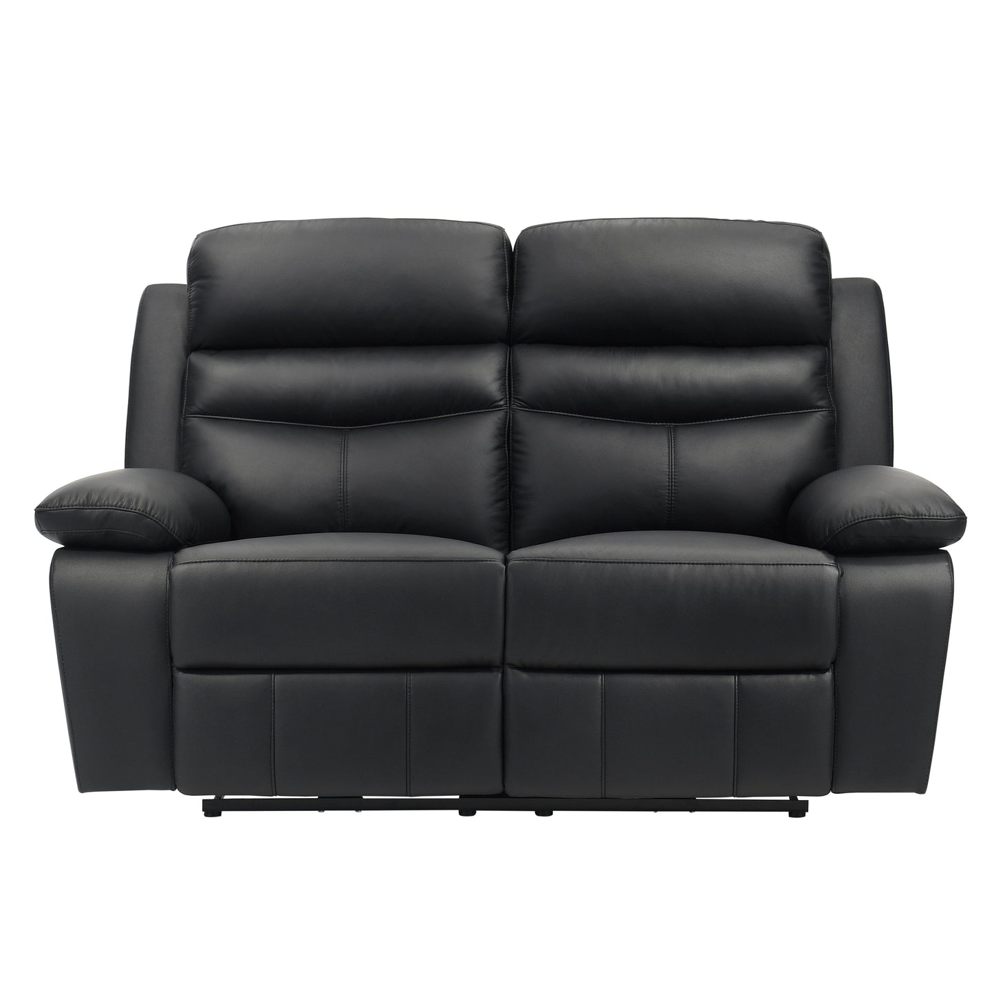 Homelegance Hancock Loveseat Power Reclining in Black 9628BLK-2PW