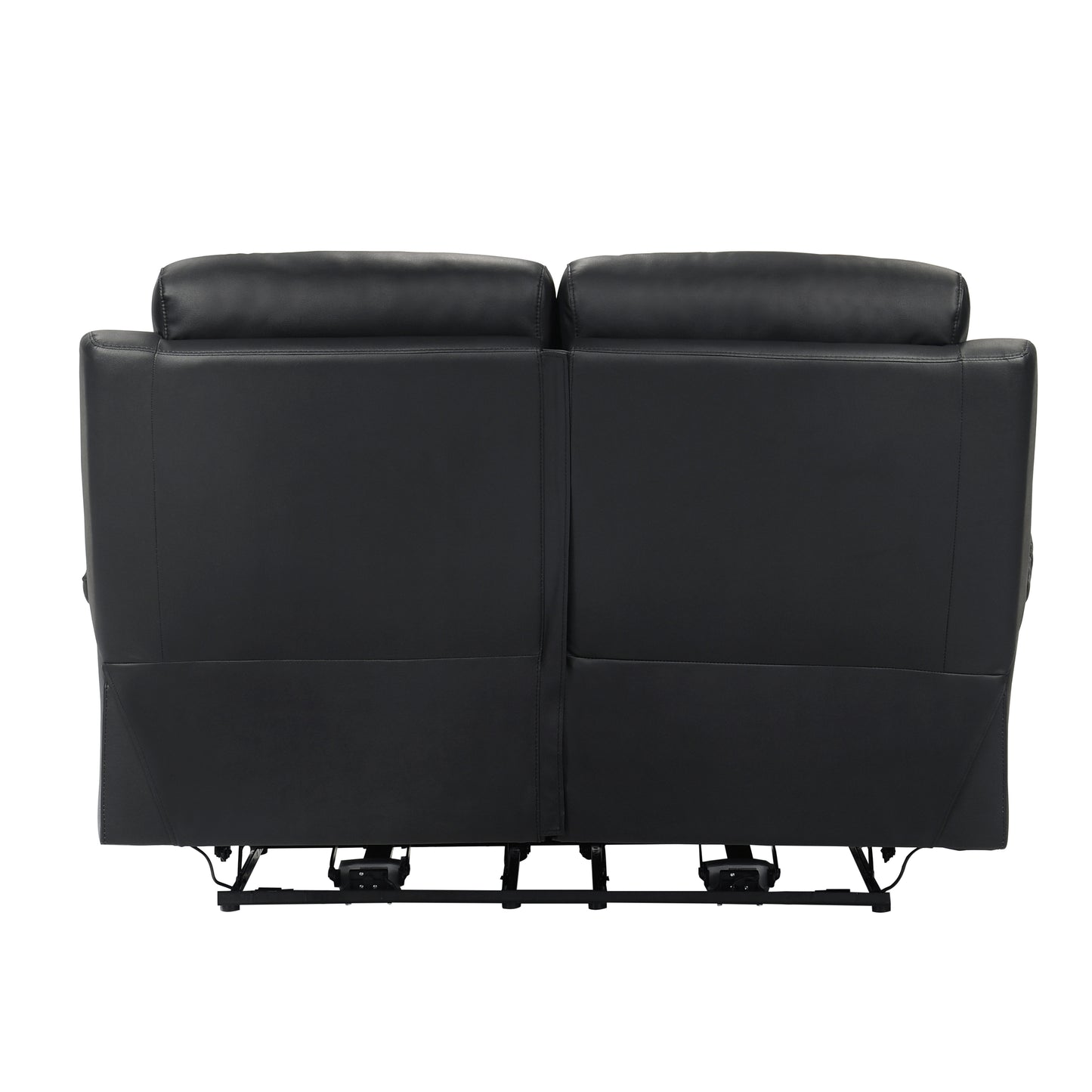 Homelegance Hancock Loveseat Power Reclining in Black 9628BLK-2PW